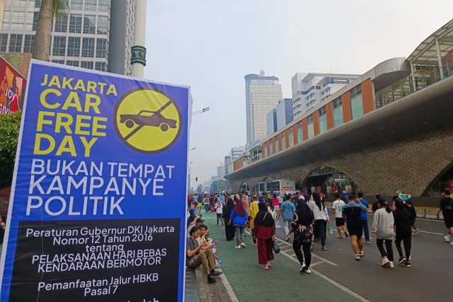 Hari Tenang Jelang Pemilu, CFD 11 Februari Di Jakarta Ditiadakan ...