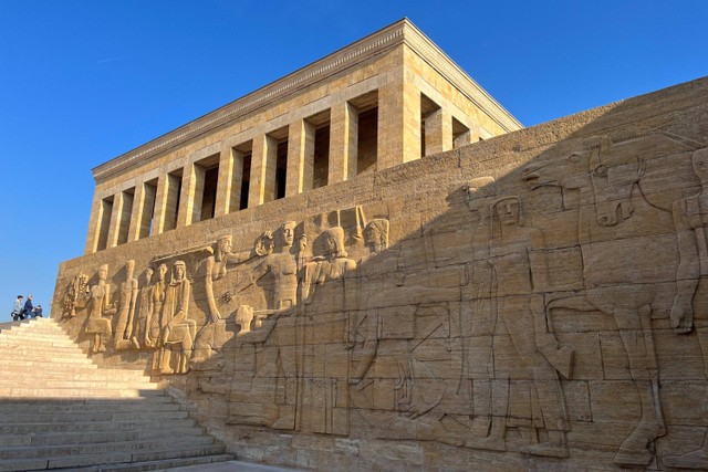 Museum Anitkabir di Ankara, Turki. Foto: Azalia Amadea/Kumparan