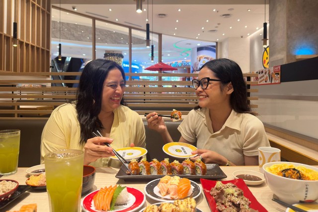 Rayakan ulang tahun, Genki Sushi hadirkan menu makanan terlaris selama 10 tahun terakhir. Foto: Dok.Genki Sushi