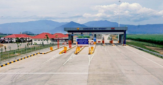  Tol Binjai-Pangkalan Brandan. Foto: PT Hutama Karya Infrastruktur