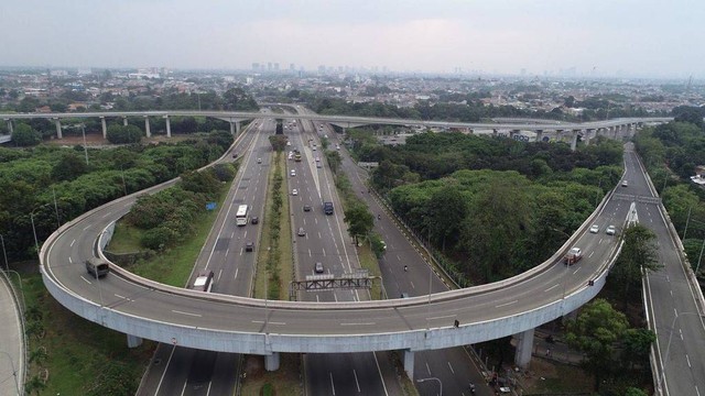 Ilustrasi Tol Terbanggi Besar. Foto: Hutama Karya