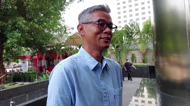 Mantan Komisioner KPU Wahyu Setiawan di Gedung Merah Putih KPK. Foto: Dok. Istimewa