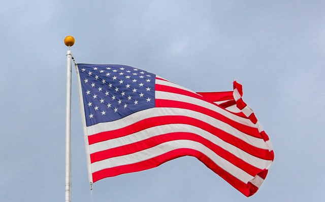 Bendera Amerika Serikat. Foto:pexels