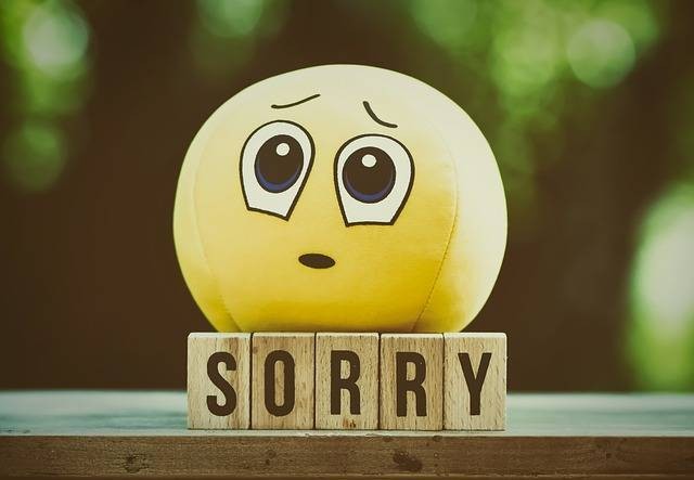 Ilustrasi apology language. Sumber: pixabay