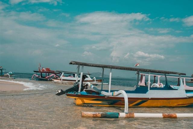 Pantai Sedahan. Foto hanya ilustrasi bukan tempat sebenarnya. Sumber foto: Unsplash.com/Camille Bismonte