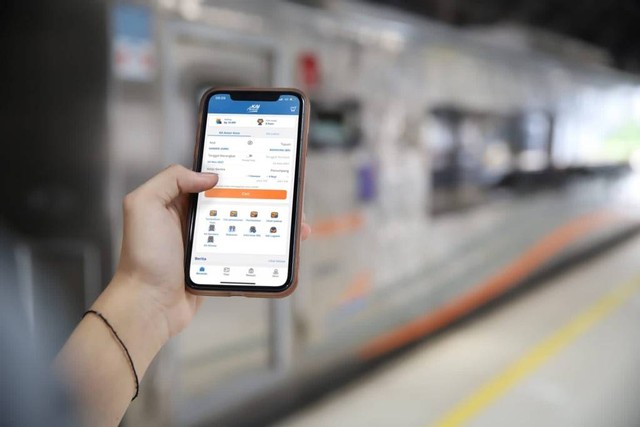 Ilustrasi cara daftar KAI Access. Foto: PT KAI
