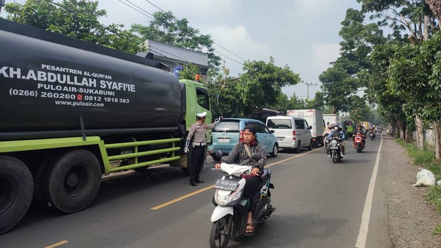 Macet 8 Km di Jalan Raya Sukabumi Terurai, Lalu Lintas Kembali Normal