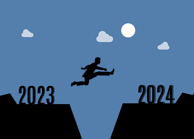 Ilustrasi tema tahun baru 2024. Sumber foto: Pixabay.com