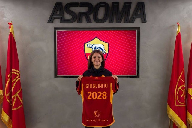 Pemain AS Roma Wanita, Manuela Giugliano. Foto: Instagram/@manuela_giugliano