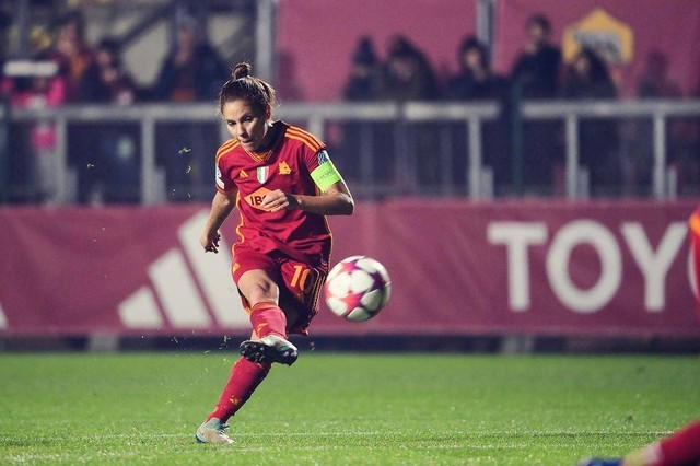 Pemain AS Roma Wanita, Manuela Giugliano. Foto: Instagram/@manuela_giugliano