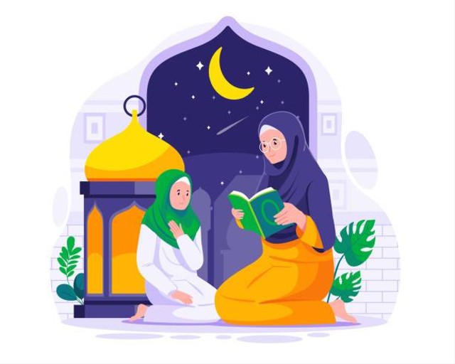 Ilustrasi Sambutan Tuan Rumah Pengajian Ibu-Ibu, Foto: Unsplash/agny_illustration.