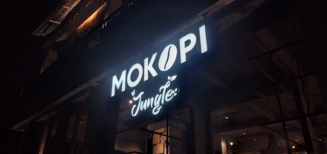 Logo Kafe Mokopi Jungle. (Foto: Dok. pribadi Ahmad Dyandra Rama Putra Bagaskara)