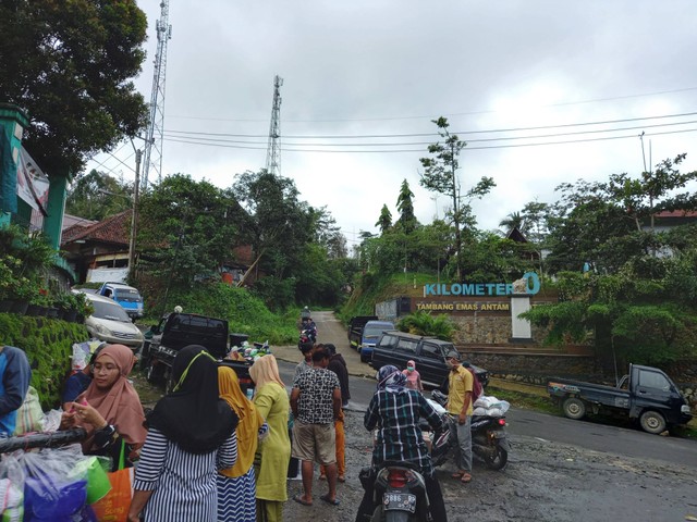 Suasana Desa Darmasari, Kecamatan Bayah, usai gempa. Dok: kumparan.