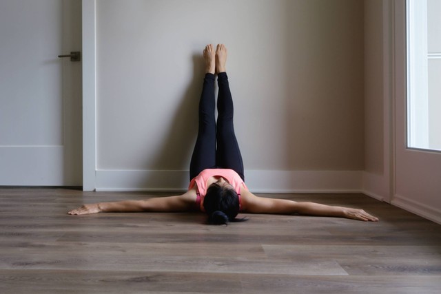 Ilustrasi Wall Pilates. Foto: Jantira Namwong/Shutterstock