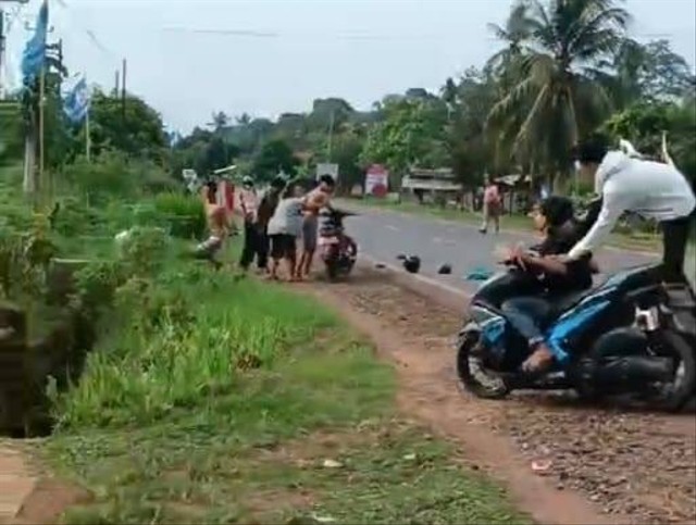 Kecelakaan Usai Maling Motor, Pelaku Pencurian Di Lampung Ditangkap ...