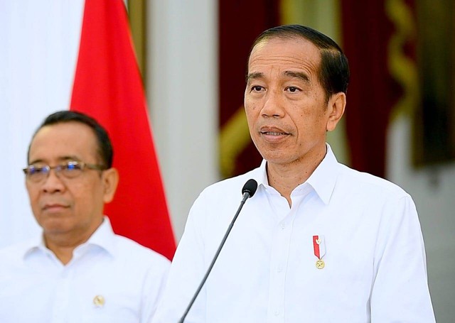 Presiden Jokowi mengumumkan pembukaan penerimaan CPNS. Foto: Biro Pers Sekretariat Presiden