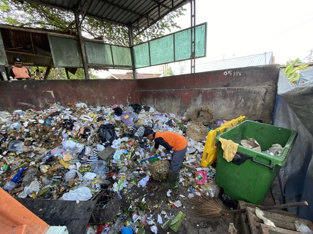 Ilustrasi sampah di depo milik Kota Yogyakarta. Foto: Dok. Pemkot Yogya