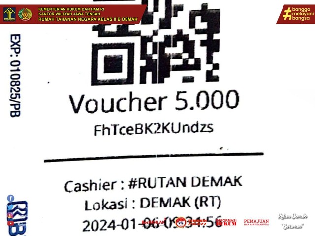 Kode Voucher: Wartelsuspas Mengubah Cara Narapidana Berkomunikasi di Rutan Demak