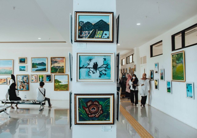 Museum seni di Bali. Foto hanya ilustrasi, bukan tempat sebenarnya. Sumber: Unsplash/aditya candra