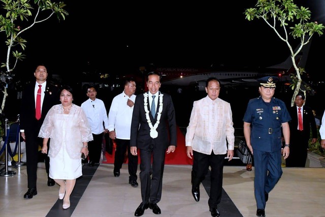 Presiden Jokowi tiba di Filipina, Selasa (9/1/2024). Foto: Rusman/Biro Pers Sekretariat Presiden
