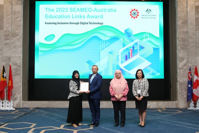 The 2023 SEAMEO-Australia Education Links Award. Foto: Dok. Istimewa