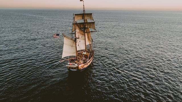 Ilustrasi Rute Perjalanan Jacob Van Neck. Foto: dok. Unsplash/Austin Neill