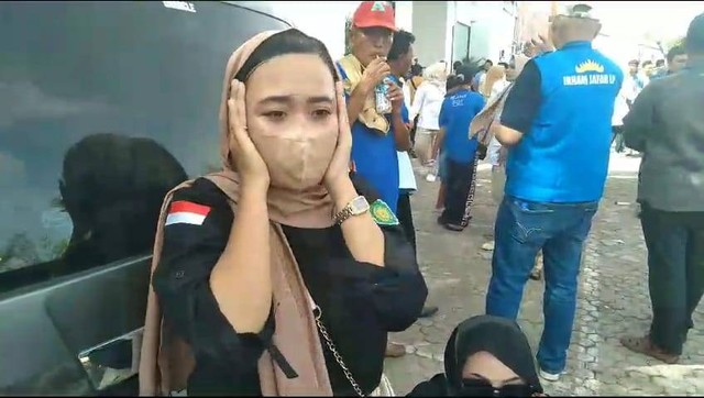 Seorang mahasiswi menjadi korban pencopetan di Graha Wangsa, Bandar Lampung. | Foto: Dok istimewa