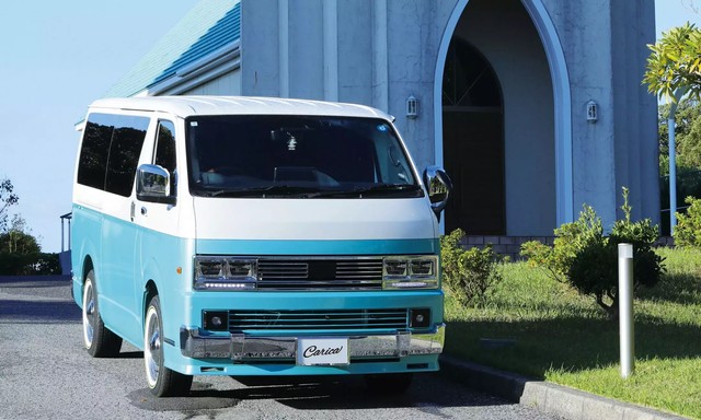 Modifikasi Toyota Hiace besutan Cal's Motor bergaya groovy. Foto: dok. Cal's Motor viar Carscoops