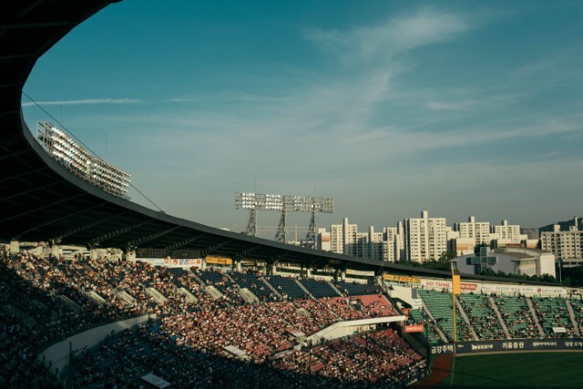 Ilustrasi Jamsil Stadium. Unsplash/Junseong Lee.