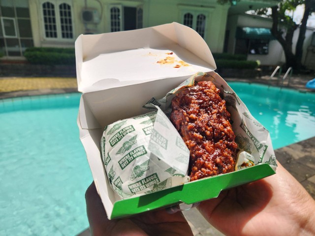 Wingstop hadirkan varian rasa terbaru Inferno. Foto: Ela Nurlaela/kumparan