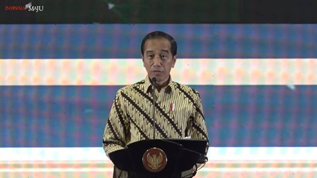 Presiden Jokowi buka konvensi XXIX dan temu tahunan XXV Forum Rektor Indonesia. Foto: Dok. youtube