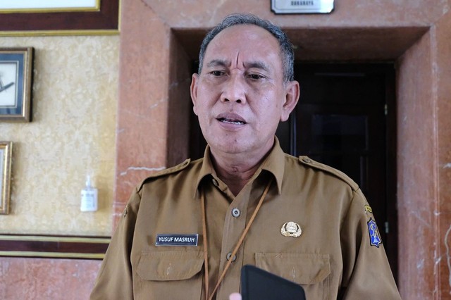 Kepala Dinas Pendidikan (Dispendik) Kota Surabaya, Yusuf Masruh.