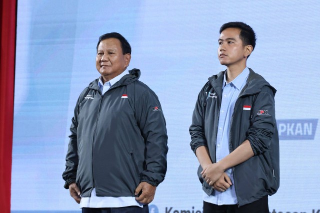 Prabowo-Gibran di acara 'PAKU Integritas, Penguatan Antikorupsi' untuk calon presiden dan calon wakil presiden 2024 di gedung KPK, Kuningan, Jakarta Selatan, Rabu, (17/1/2024). Foto: Dok. Istimewa