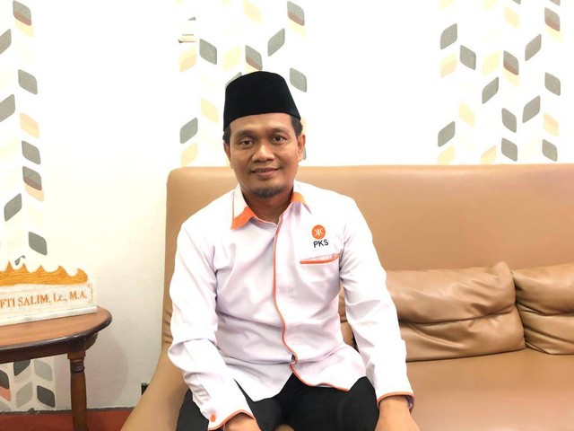 Ketua PKS Lampung Ahmad Mufti Salim. | Foto: Bella Sardio/Lampung Geh