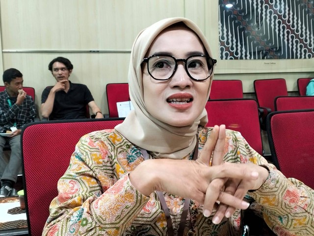 Anggota Divisi Hukum dan Pengawasan KPU Kota Jogja, Ratna Mustika Sari. Foto: M Wulan/Tugu Jogja