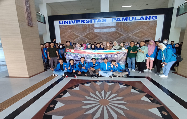 Pelepasan kegiatan kunjungan adat baduy mahasiswa prodi PPKn Universitas Pamulang
