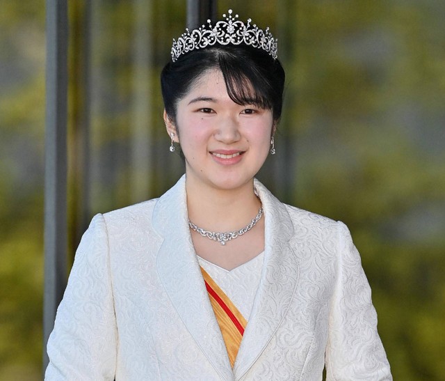 Putri Aiko anak Kaisar Jepang. Foto: AFP