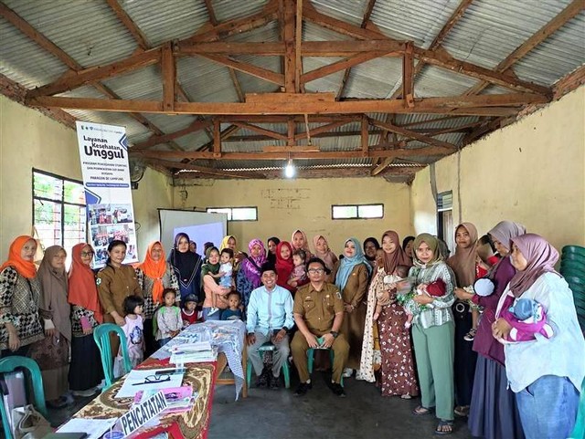 PT Paragon bersama DT Peduli Lampung Gelar Layanan Kesehatan dan Edukasi Gizi