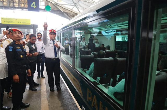 Kereta Pangandaran melayani rute Gambir-Banjar (PP) jadi salah satu kereta baru yang diluncurkan PT KAI mulai Rabu (24/1). Foto: Dok. PT KAI