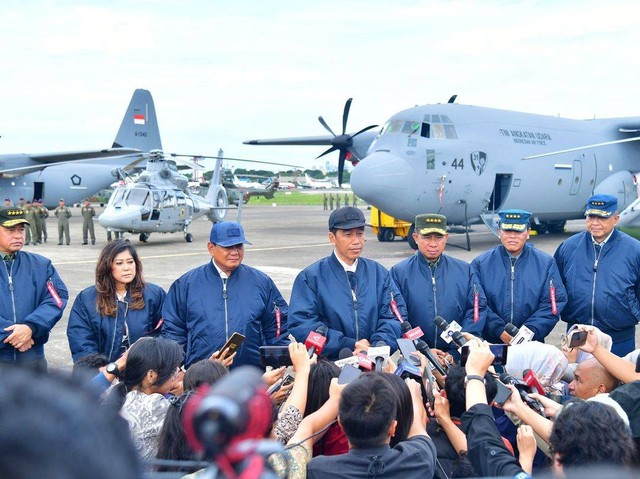 Presiden Jokowi Sedang Diwawancarai Media - Sumber : https://www.instagram.com/jokowi/