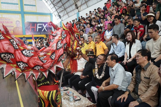 Oesman Sapta Odang membuka secara resmi OSO Cup 2024. Foto: Dok. Hi!Pontianak