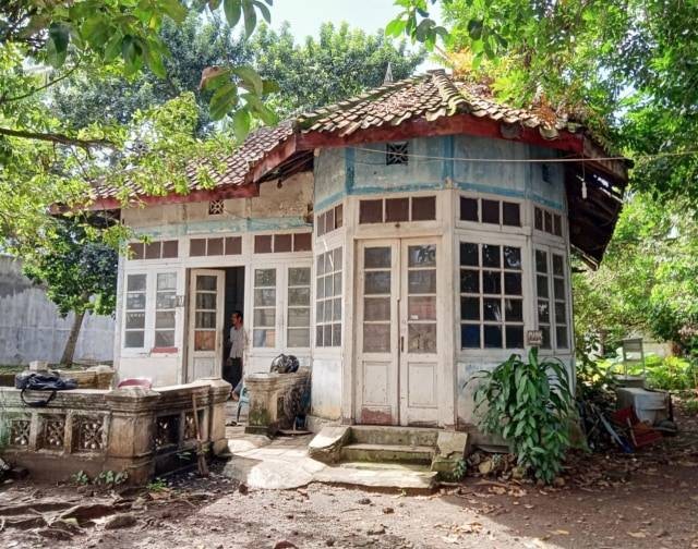 Rumah Daswati Lampung yang kini semakin rapuh termakan usia, Kamis (6/8/2020) | Foto : Sidik Aryono/ Lampung Geh