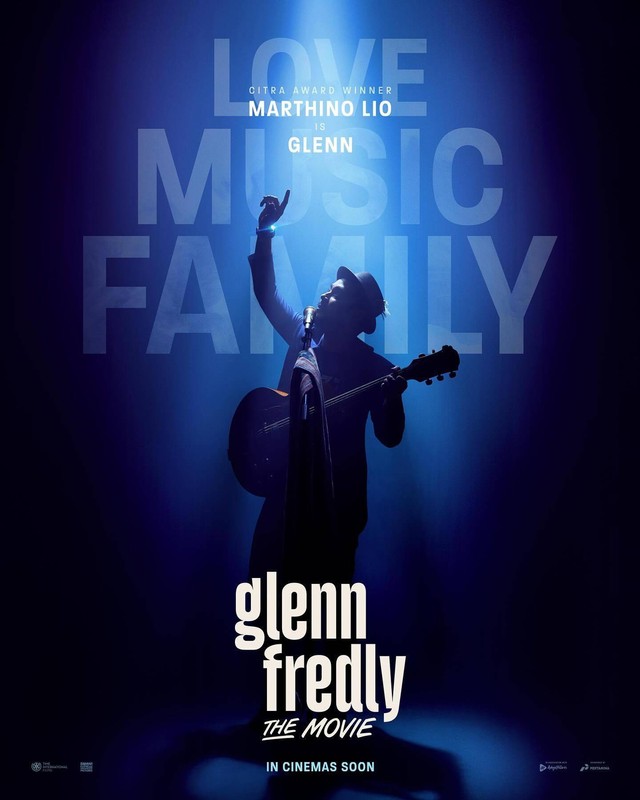 Poster film Glenn Fredly The Movie. 
 Foto: Instagram/@vjdaniel
