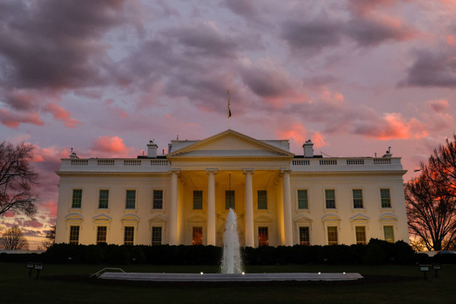 Gedung Putih di Washington, AS, 26 Januari 2024.  Foto: REUTERS/Julia Nikhinson