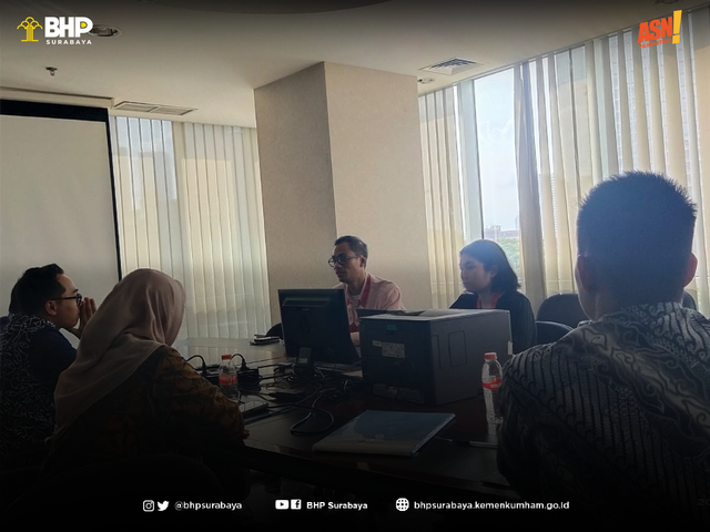 dok. Humas BHP Surabaya/Tim Kurator BHP Surabaya Koordinasi dengan Bank OCBC Selaku Kreditor Separatis Kepailitan Stefanus Sugiharto