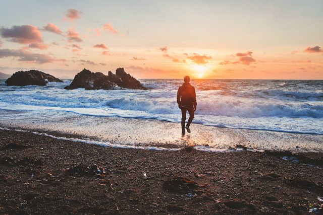 Indahnya Dream Beach/ Foto hanya ilustrasi bukan tempat sebenarnya. Sumber: https://unsplash.com