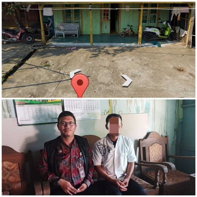 PK Bapas Semarang Melaksanakan Home Visit