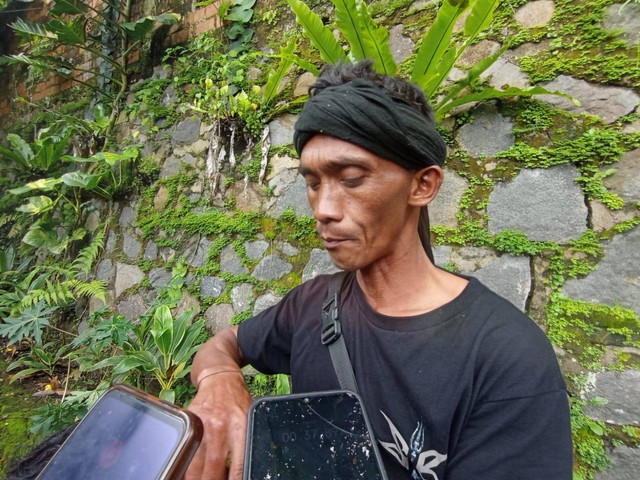 Dedi Saefuloh yang sempat hilang di Gunung Pangrango. Dok: kumparan.