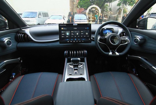 Layout interior BYD Atto 3. Foto: Dok. Istimewa