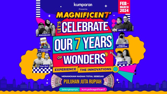 Ulang tahun ke-7 kumparan Magnificent. Foto: Dok: kumparan
